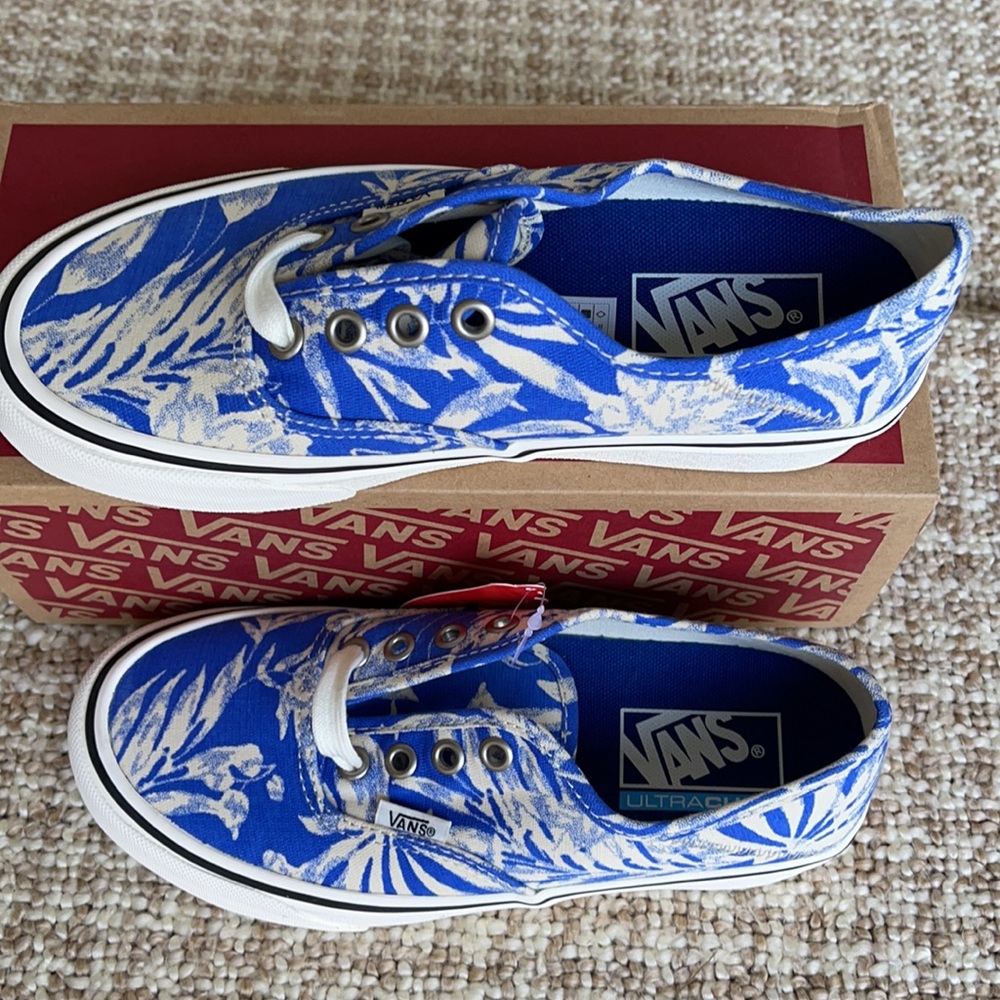 Vans Authentic Sf Floral Linen Trbl/Marshmallow WM - Picture 4 of 16